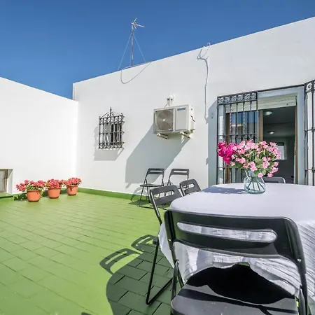 El Teatro Atico Con Terraza Apartment El Puerto de Santa Maria Exterior photo